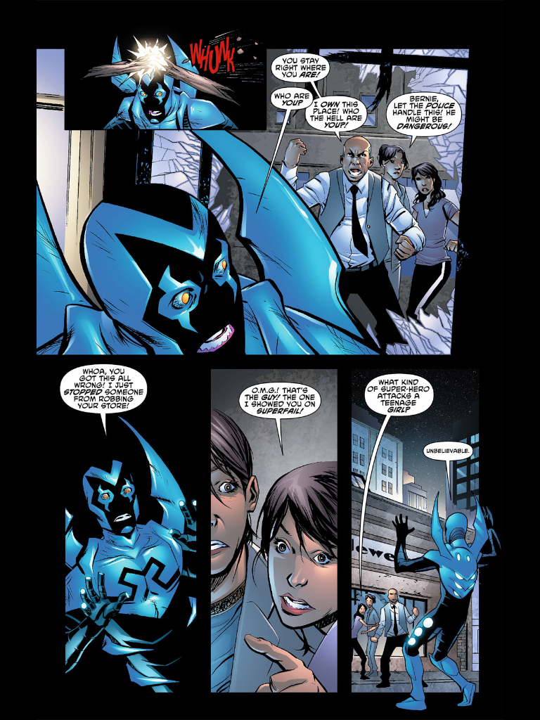 Read online Blue Beetle (2011) comic -  Issue #7 - 11