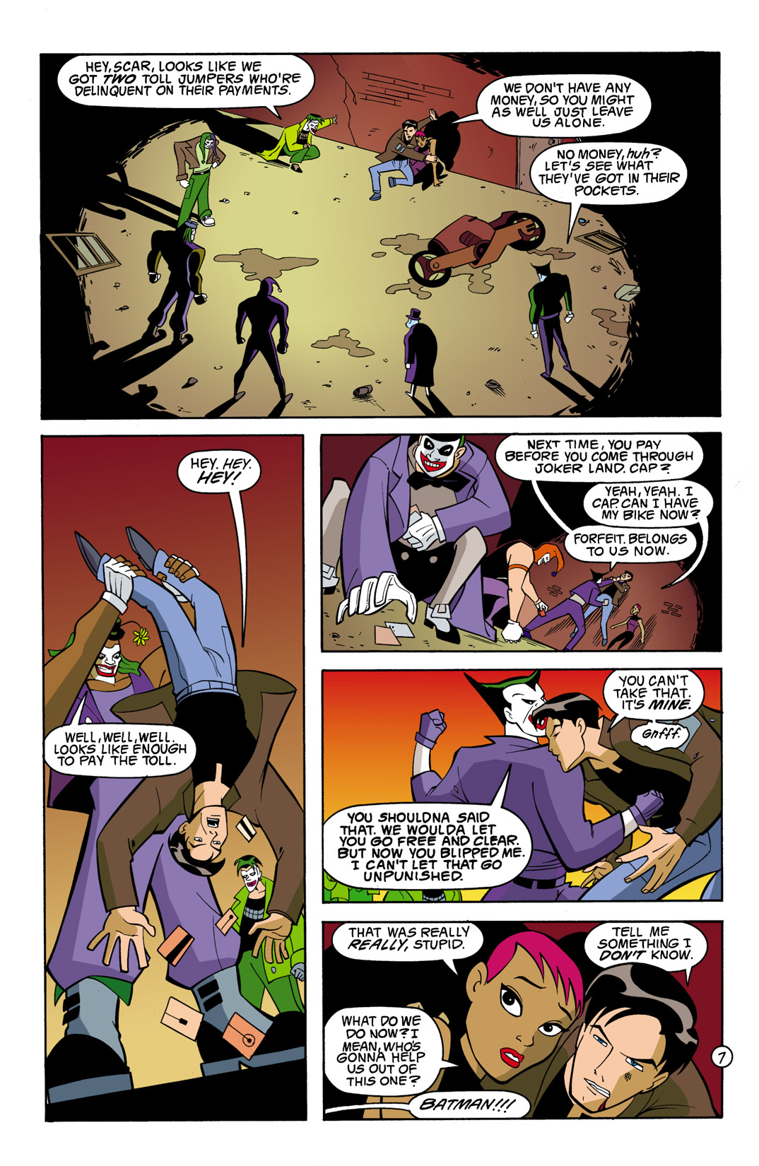 Read online Batman Beyond [II] comic -  Issue #7 - 8