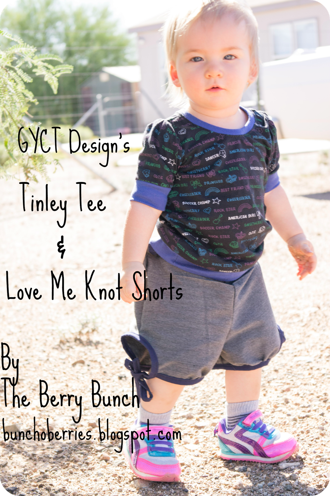 The Berry Bunch: Tinley Tee and Love Me Knot Shorts: GYCT Designs {Blog Tour}