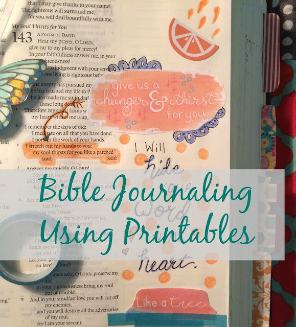 Bible Journaling with Printables