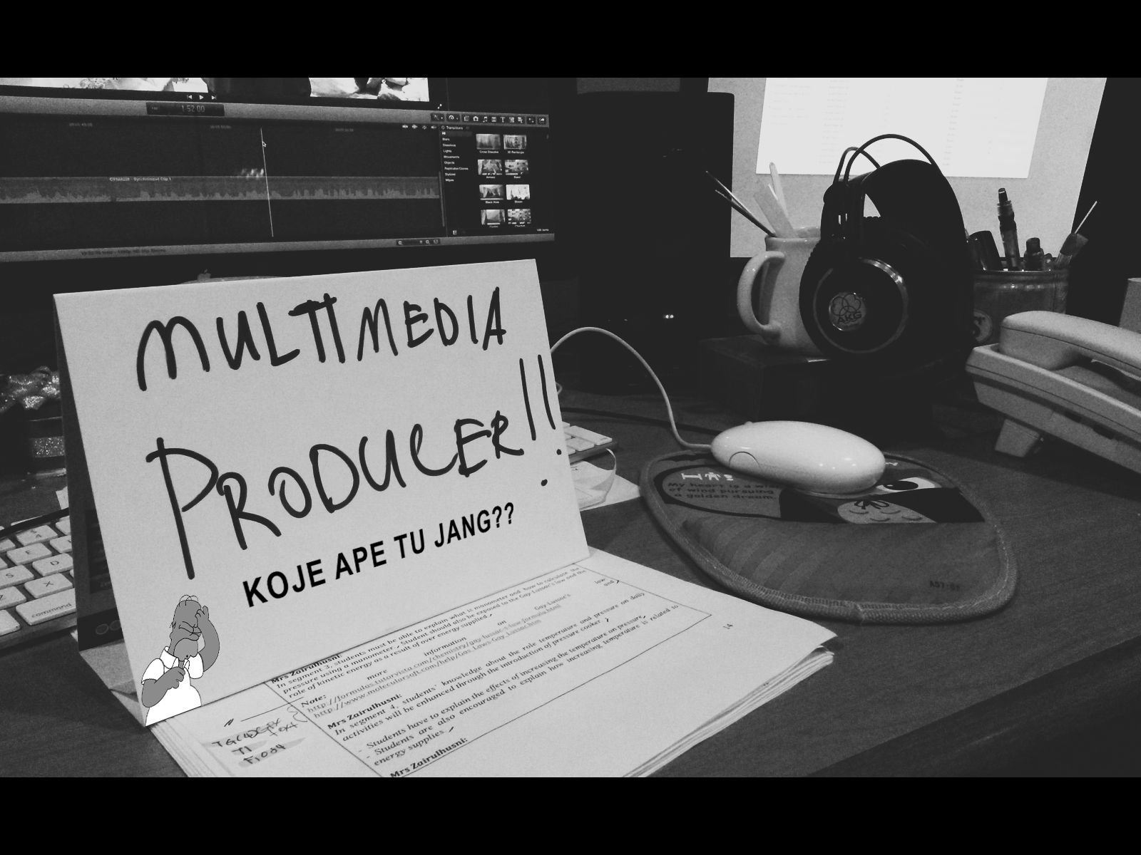MULTIMEDIA PRODUCER?? Kerja apa tu? Cubit Sana Cubit Sini Bingkisan KAMI