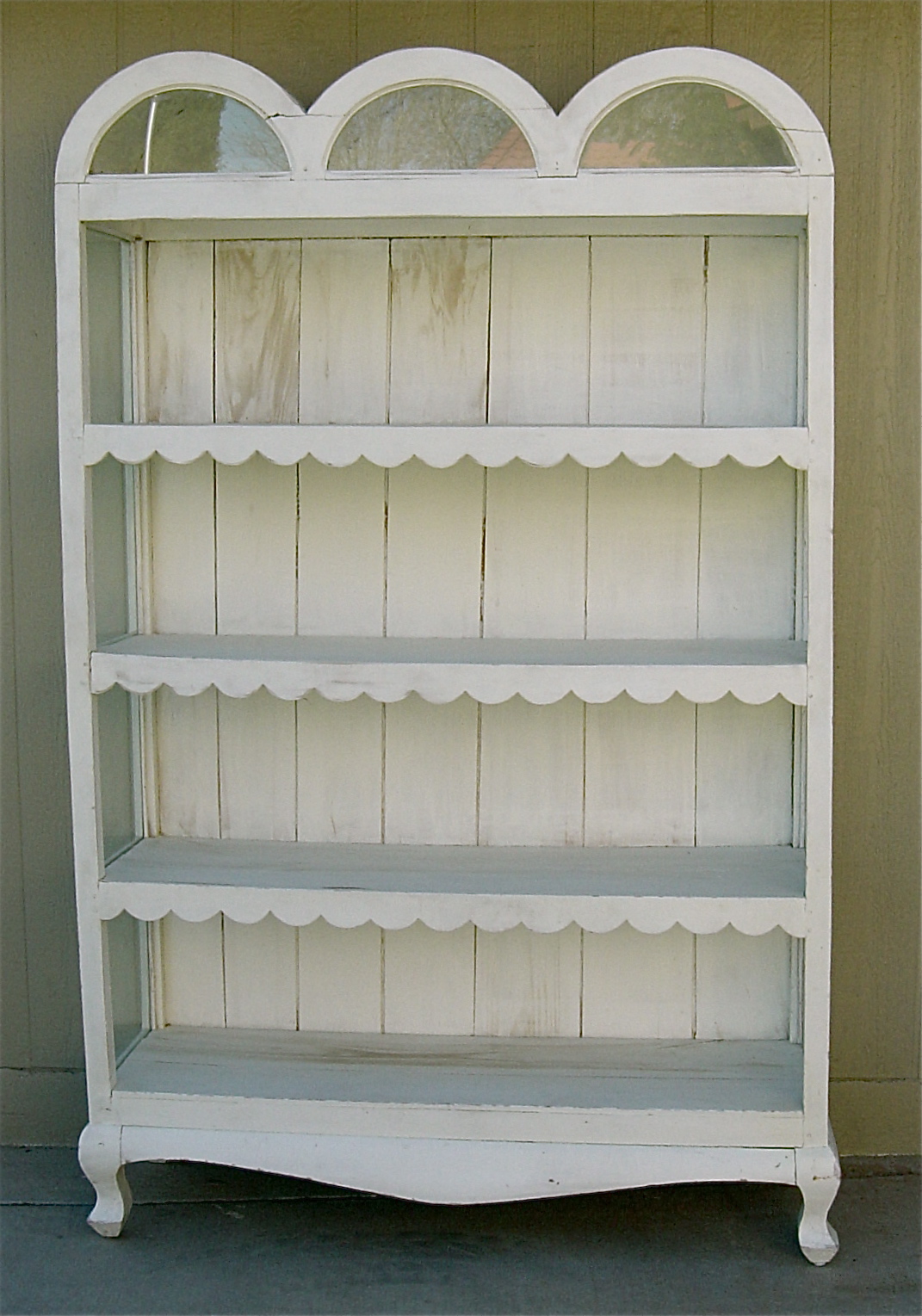 The Backyard Boutique by Five to Nine Furnishings Shabby Chic Bookcase