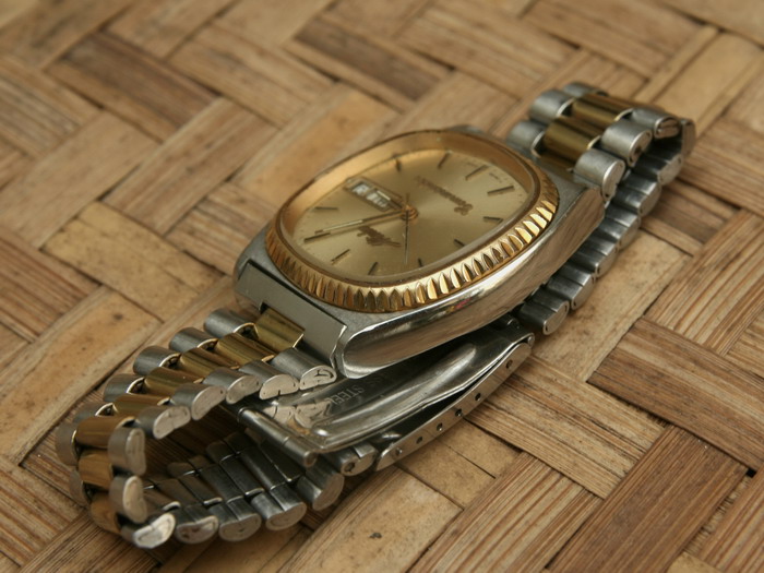 Dayan's Day: (SOLD) Mido Commander Square Shape Duo Tone
