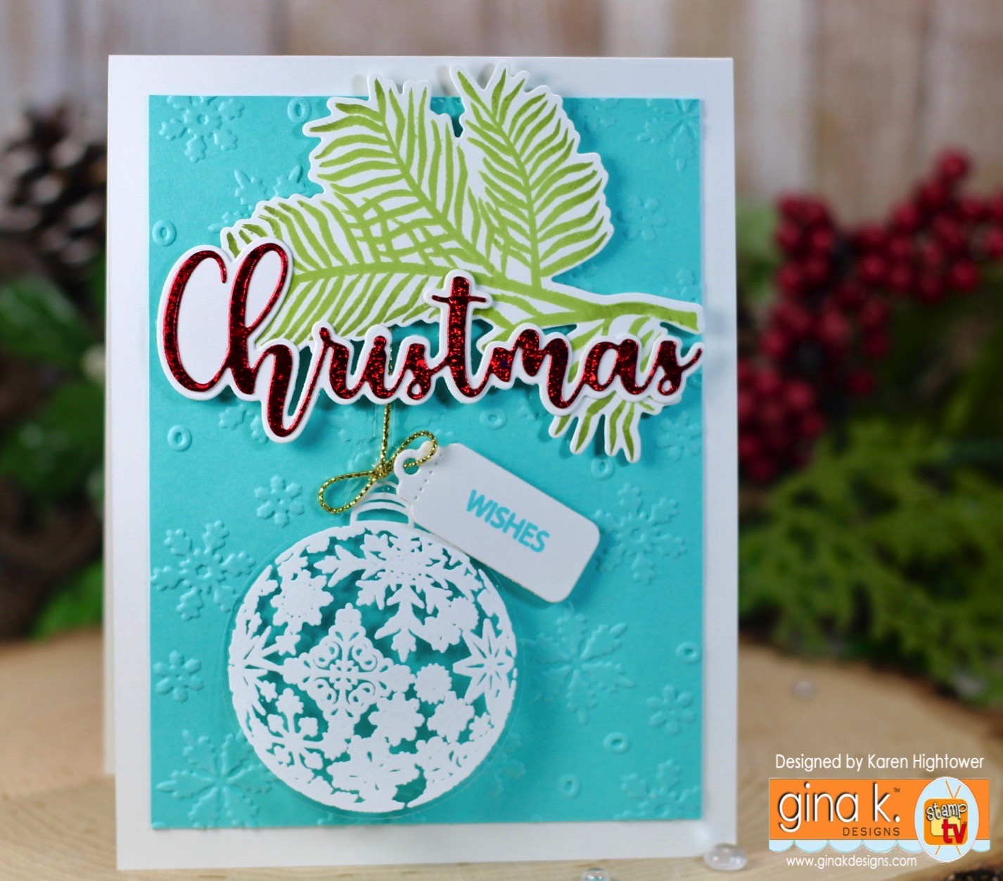 Karen's Creative Mess******* Merry & Bright Stamp Tv Kit Blog Hop!
