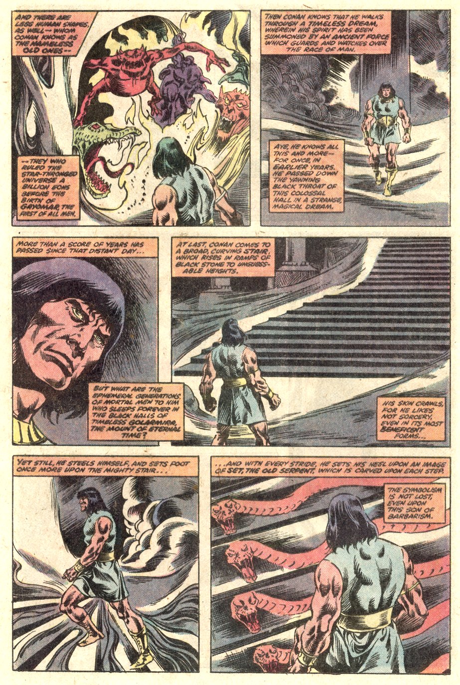 Read online Conan the Barbarian (1970) comic -  Issue # Annual 7 - 9