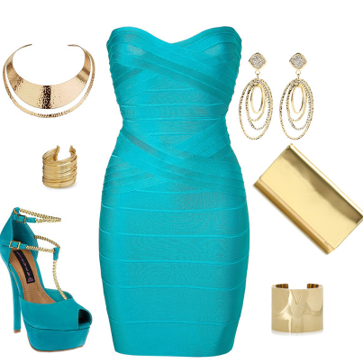 electric blue dress what shoes