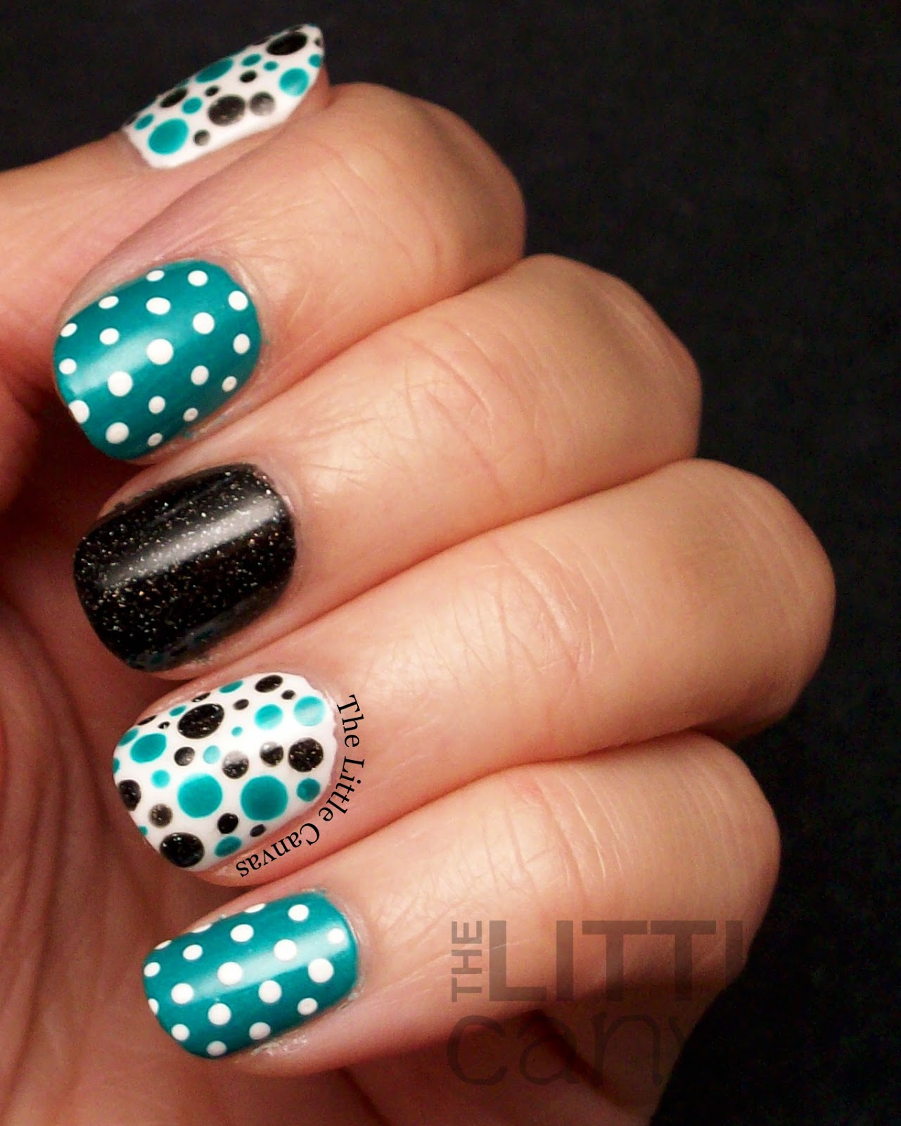 Twinsie Tuesday: Teal Nails for Ovarian Cancer Awareness - The Little ...