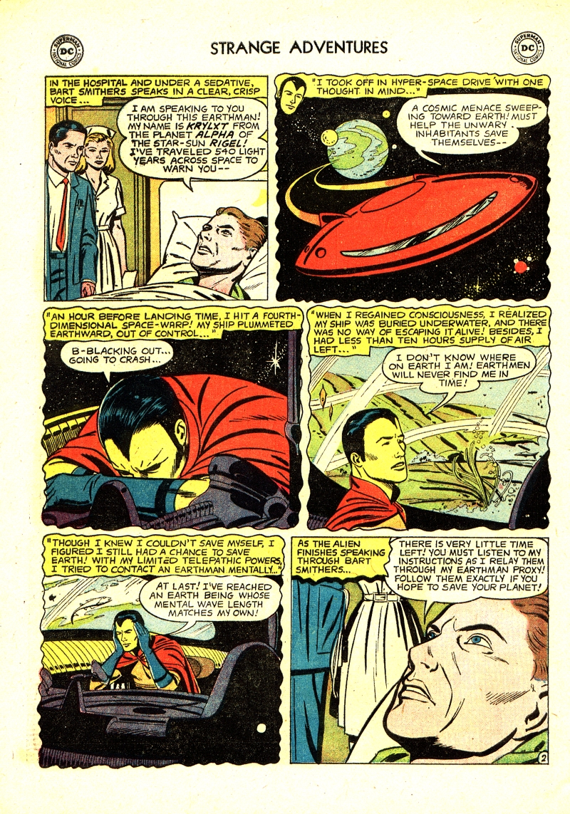 Read online Strange Adventures (1950) comic -  Issue #93 - 28