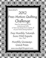 2012 Free Motion Quilting Challenge