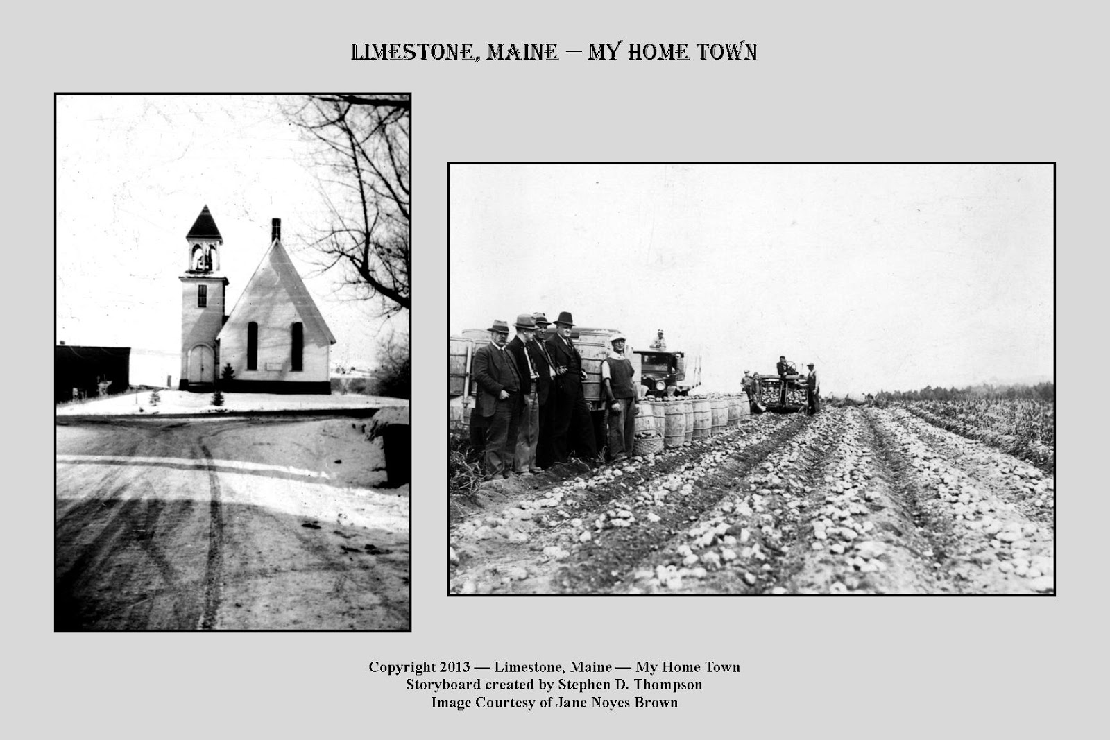 Limestone, Maine -- My Home Town: January 2013