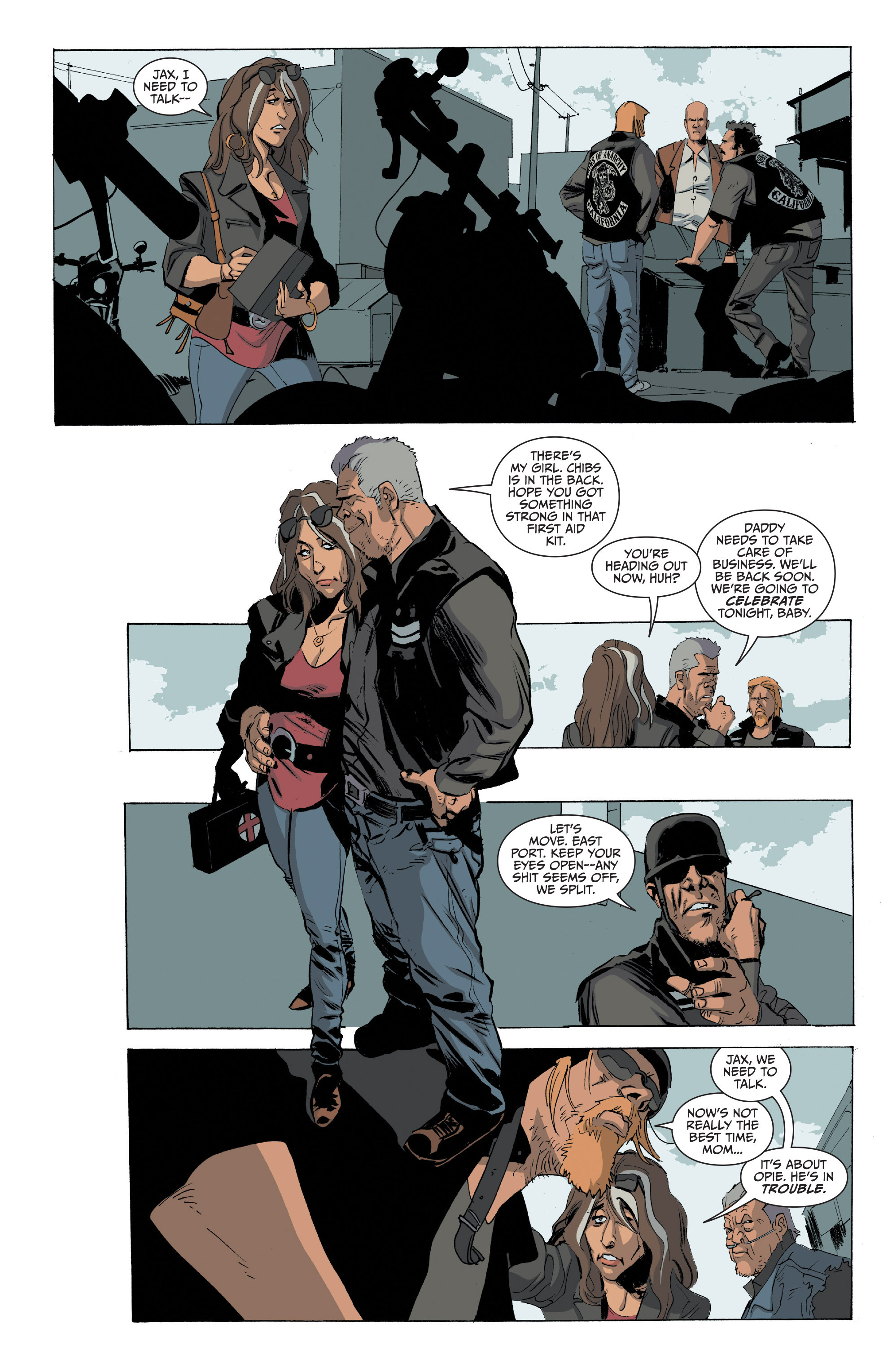 Read online Sons of Anarchy comic -  Issue #24 - 15