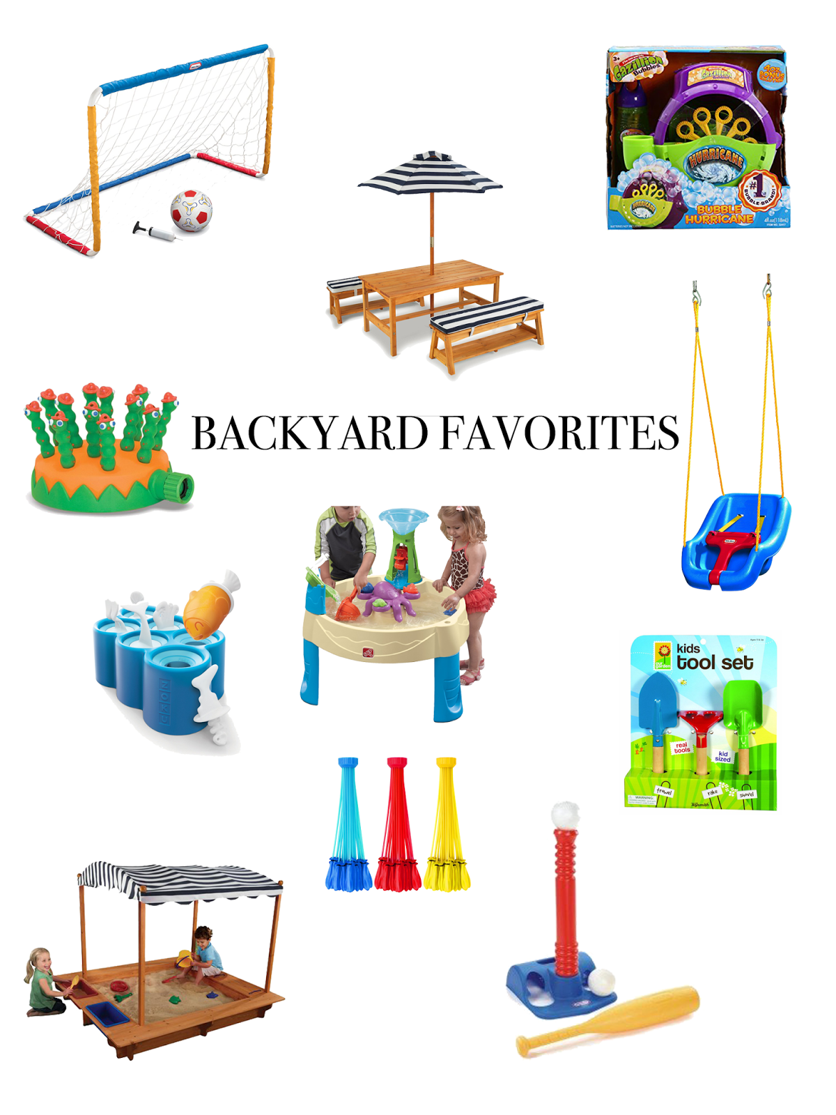 sarah tucker : backyard toy favorites