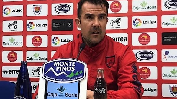 López Garai - Numancia - sobre el Málaga: "Nos enfrentamos a un equipo muy bueno"