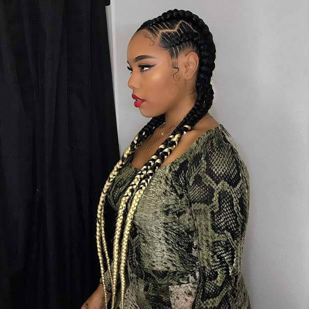 25+ Trendsetting Cornrow Braids Styles Ponytails To Copy In 2020 25+ Trendsetting Cornrow Braids Styles Ponytails To Copy In 2020