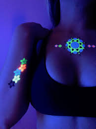 Glow in the dark UV Tattoos or Black Light Tattoos Glow in the dark UV Tattoos or Black Light Tattoos