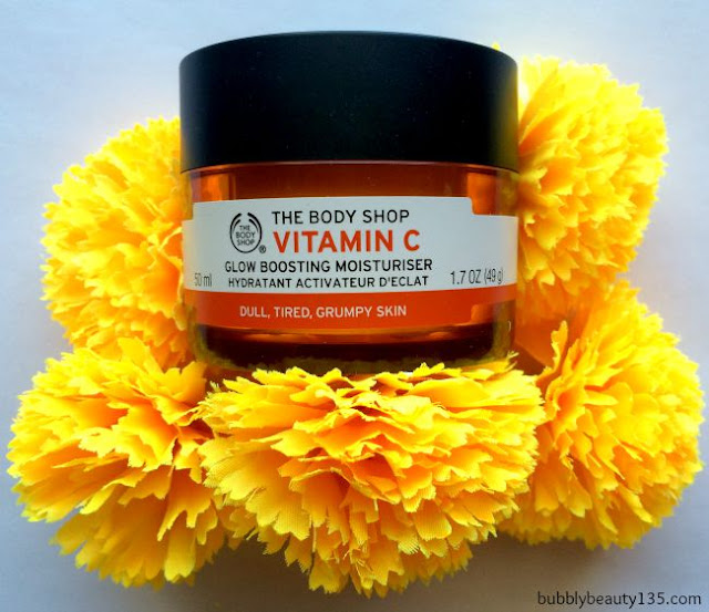 Review : Vitamin C Glow Boosting Moisturiser by The Body Shop | bubblybeauty135