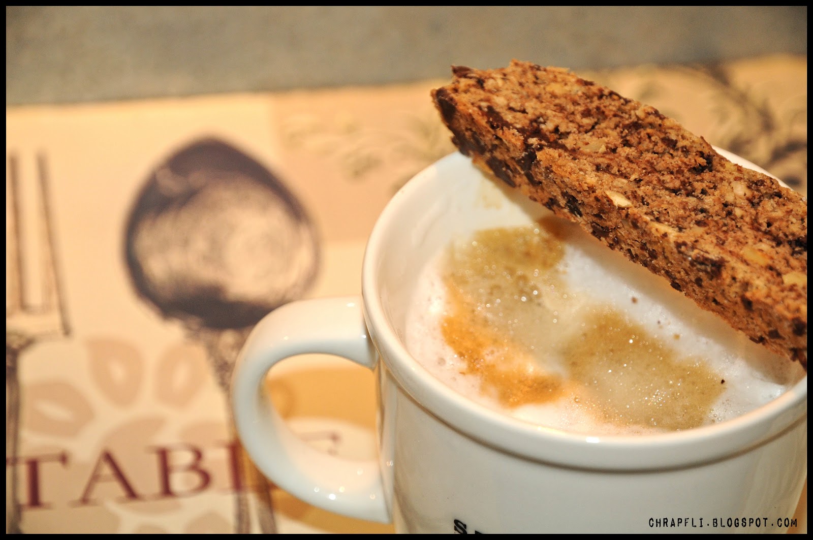 pinky frog: Sonntagssüsse Schoko-Haselnuss-Biscotti