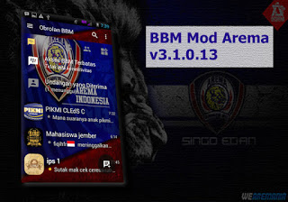 Download Bbm Mod Arema Cronus V3 1 0 13 Terbaru