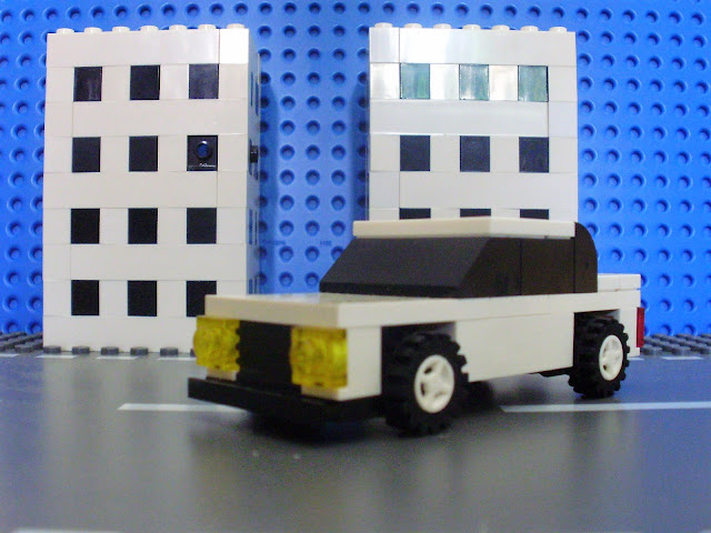 MOC LEGO Carro branco