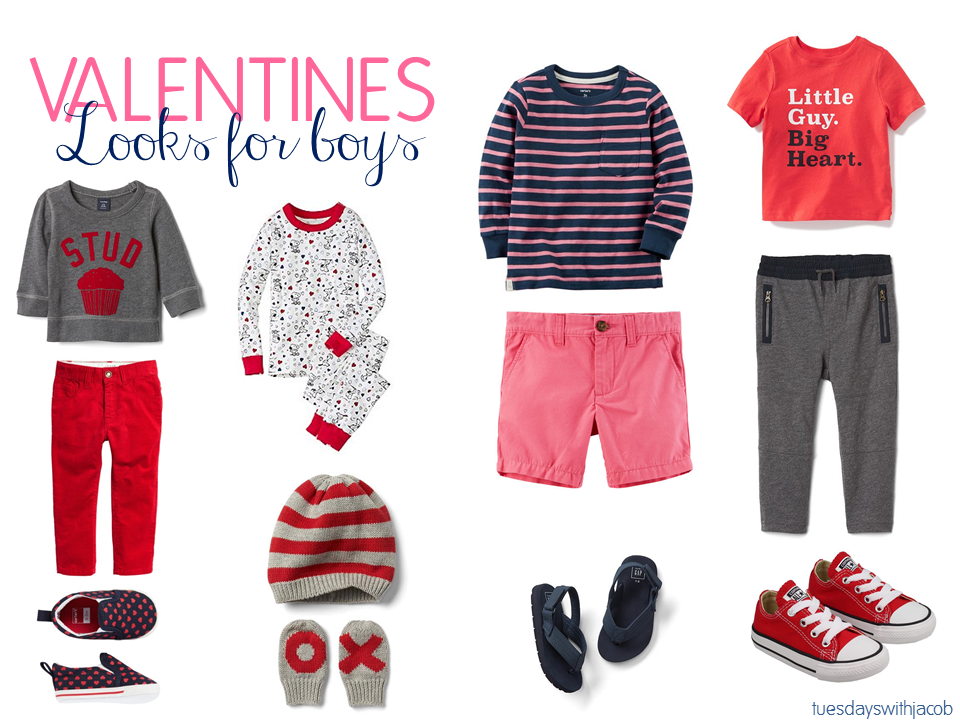 Valentine Looks for Little Men Tuesdays with Jacob