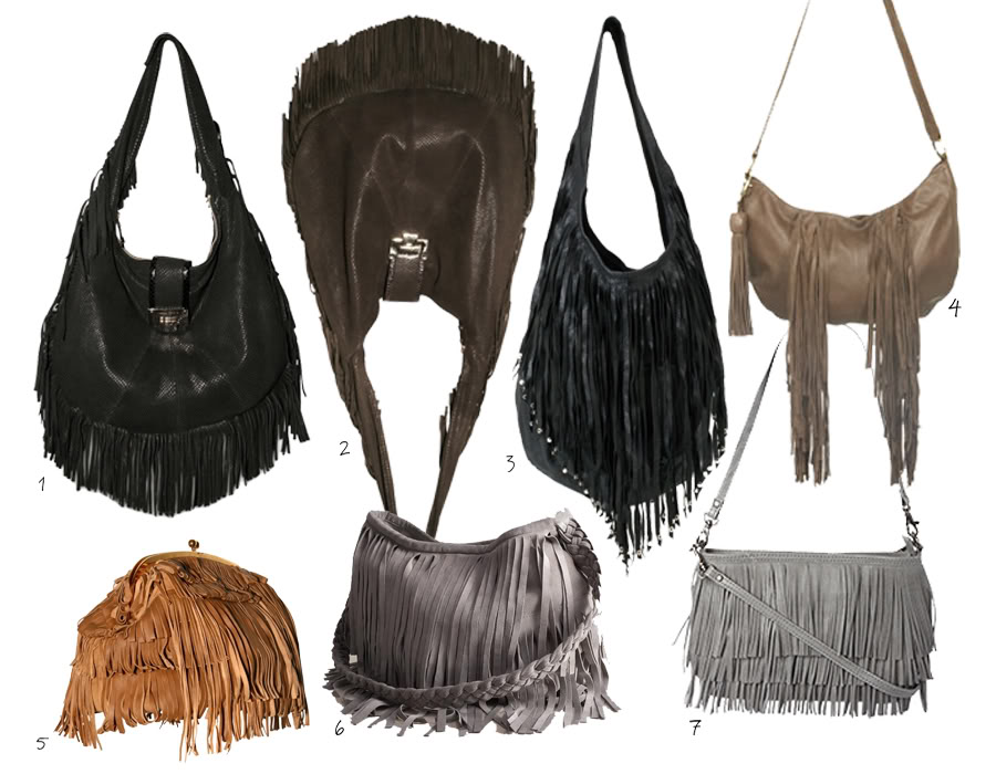 SASIK: FRINGE BAGS