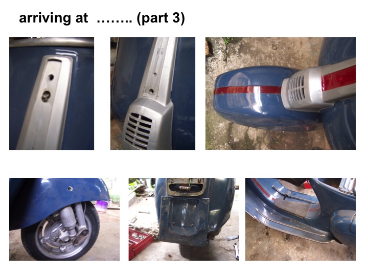 classic, vintage motorcycle, scooter restoration project (Honda, Kawasaki, Yamaha, Vespa, Condor