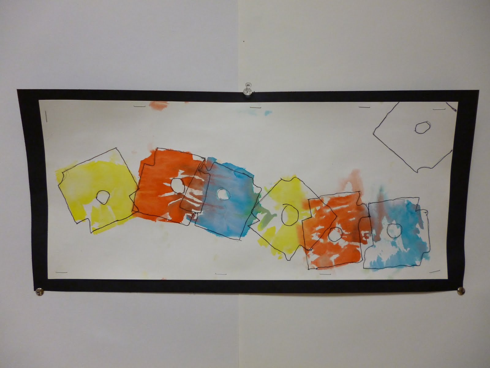 Tissue Paper Color Mixing