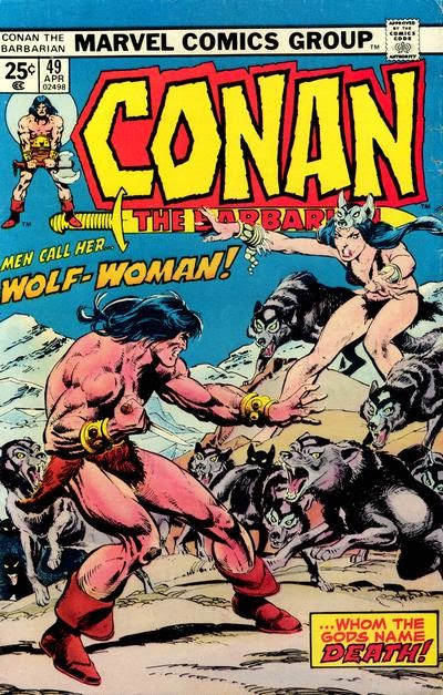 Conan #49, Wolf-Woman