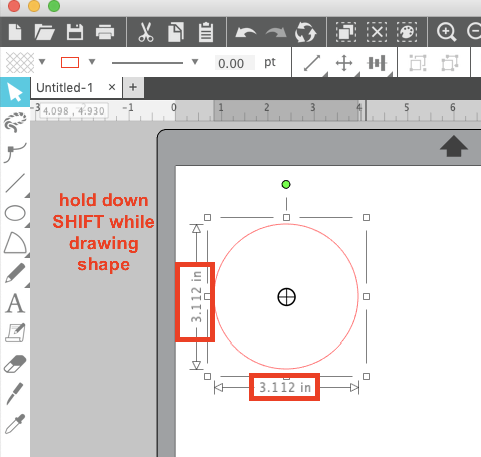 How to Draw a Perfect Circle, Square or Straight Line in Silhouette