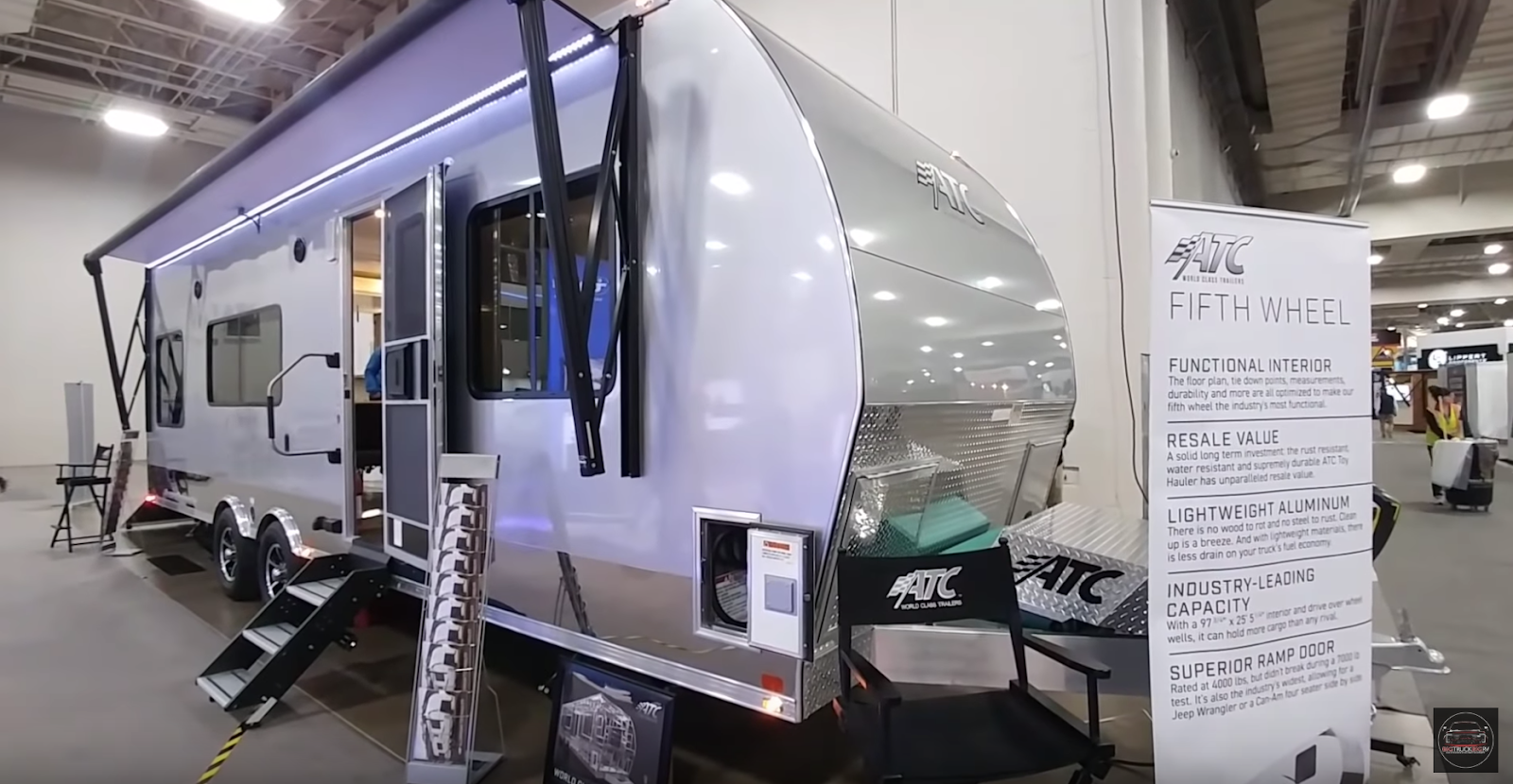 Big Truck Big Rv Atc Aluminum Toy Hauler Blog Gr8 Lakes