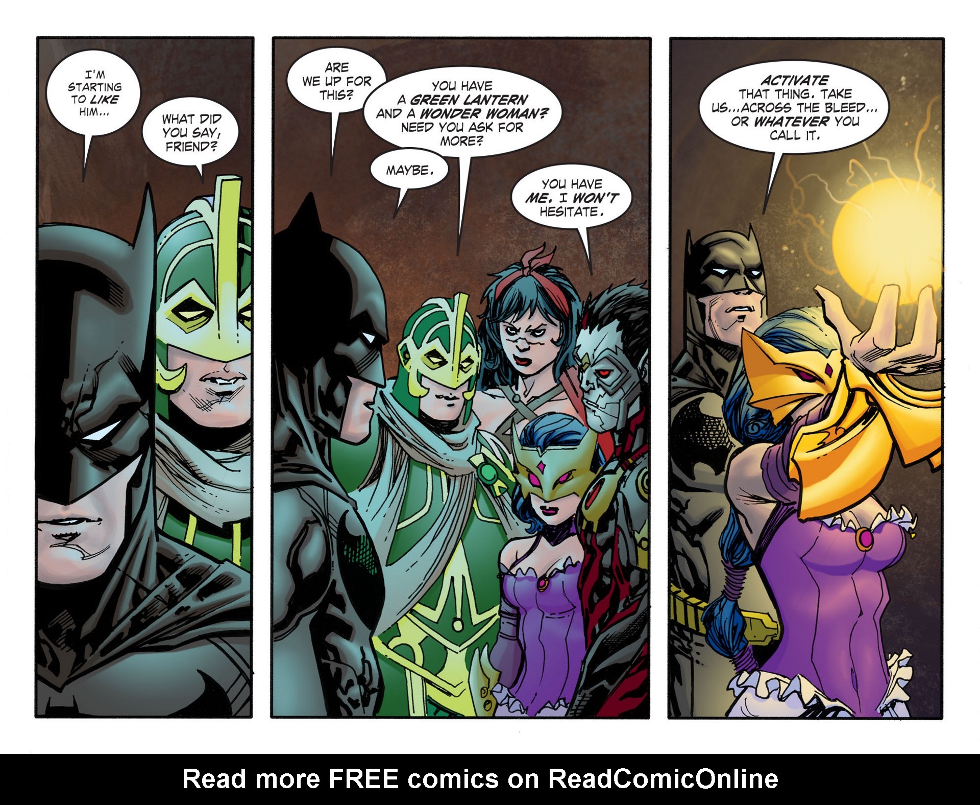 Read online Infinite Crisis: Fight for the Multiverse [I] comic -  Issue #5 - 14