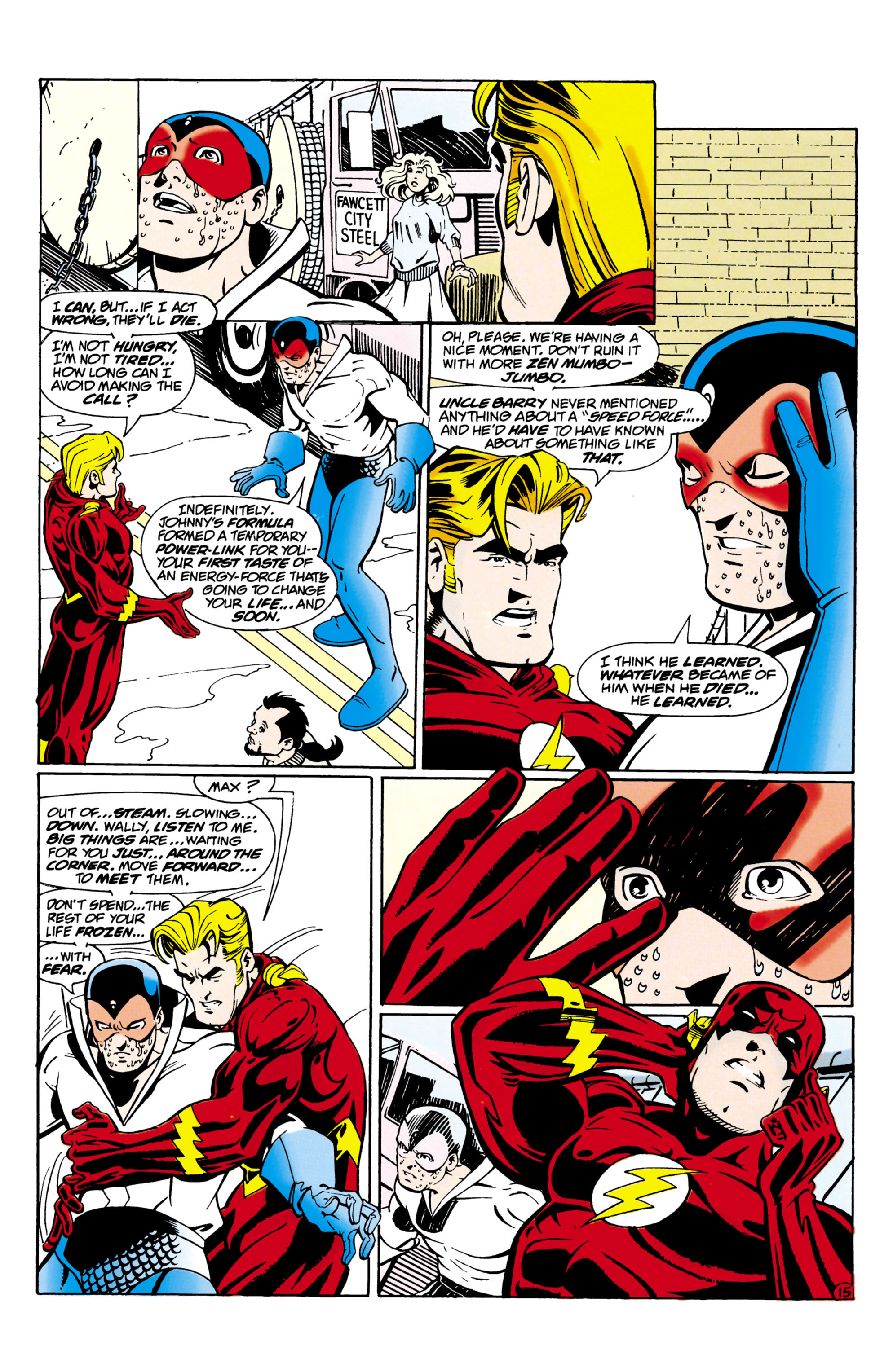 Read online The Flash (1987) comic -  Issue #91 - 16