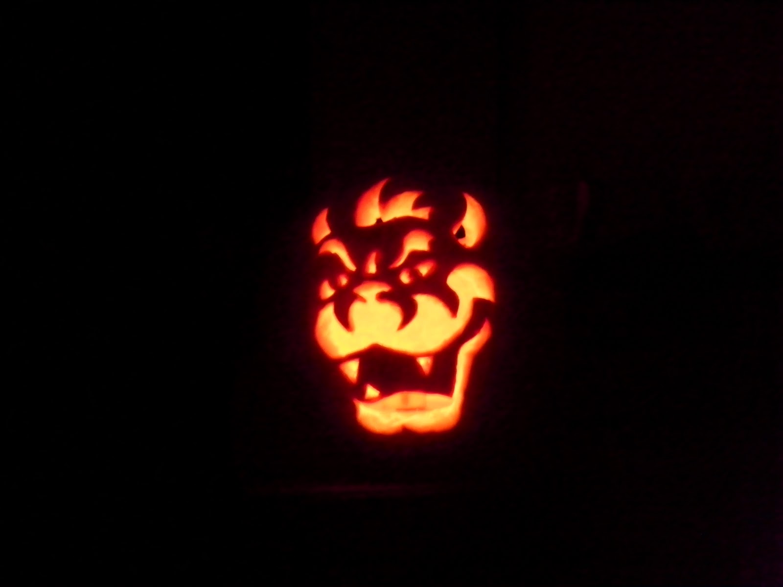 Bowser Pumpkin Carving Patterns