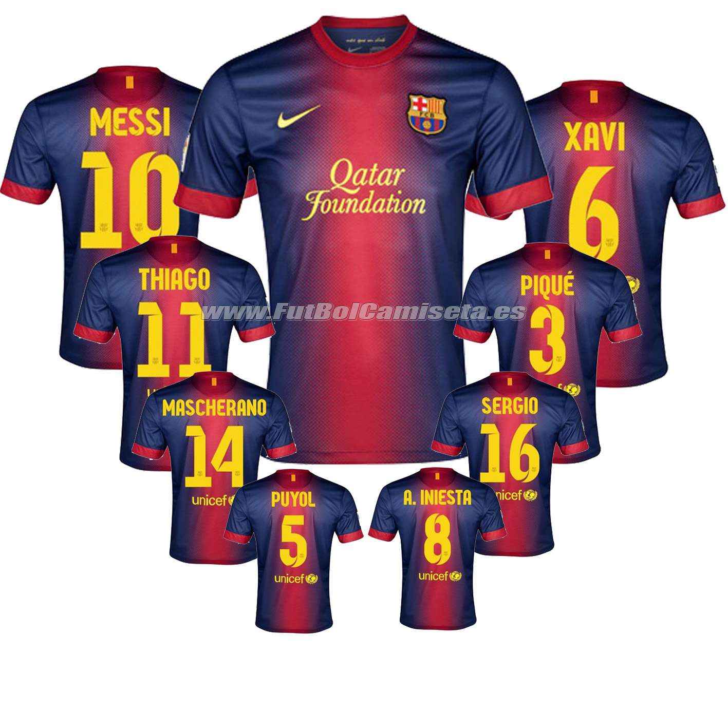 Nuevas Camiseta del FC Barcelona Nuevas Camiseta del FC Barcelona 201213