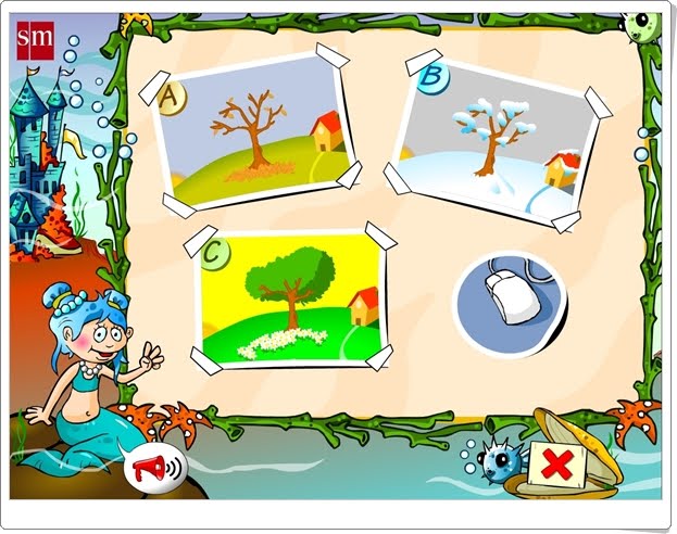 "Juega con Luna, la sirena" (Juegos multidisciplinares de 2º de Primaria)