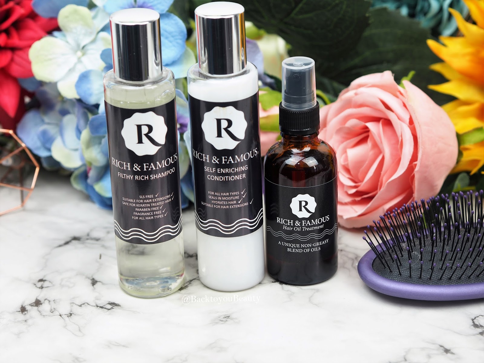 Rich Famous Haircare Coloured Dull Flyaway Or Frizzy Hair