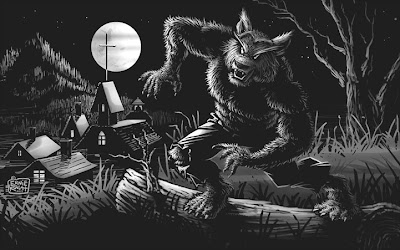 Uncle Ernie's Creature Ink: Classic Werewolf
