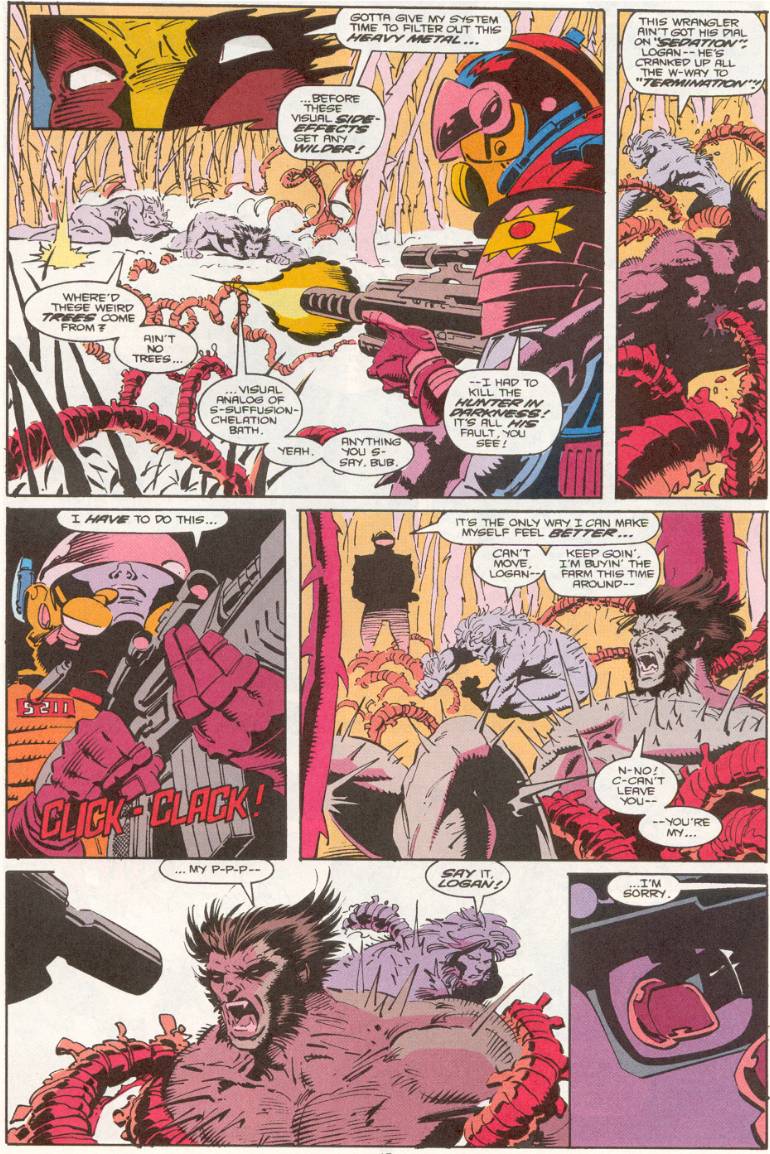 Read online Wolverine (1988) comic -  Issue #46 - 14