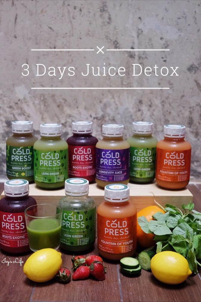 Ivy's Life 3 Days Juice Detox With Cold Press Indonesia