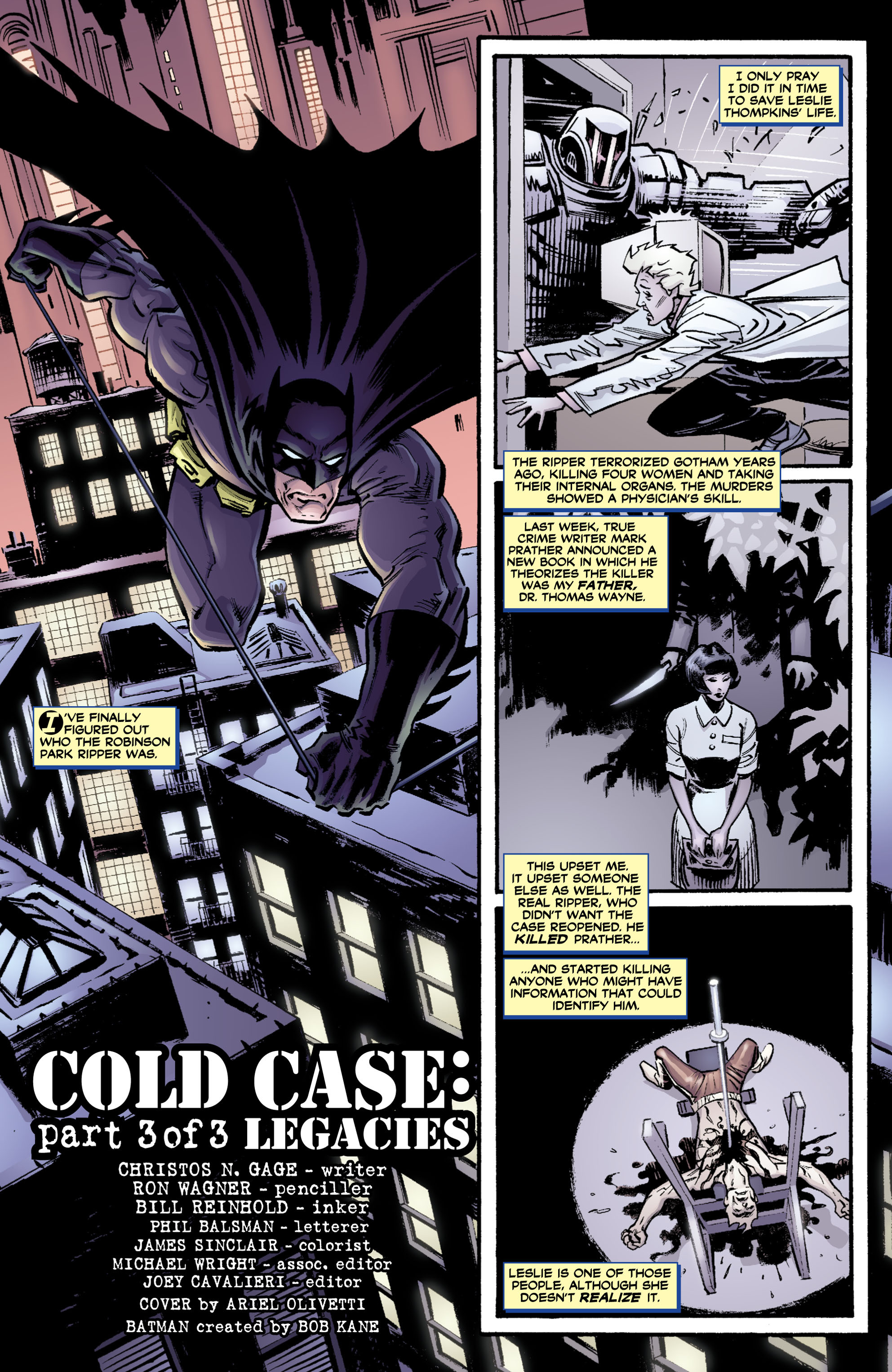 Batman: Legends of the Dark Knight 203 Page 1
