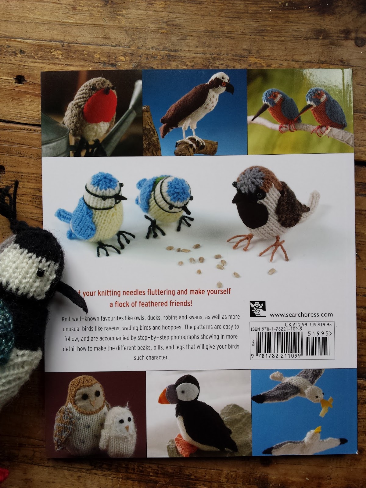Knit for Victory Knitted Birds book it's here!