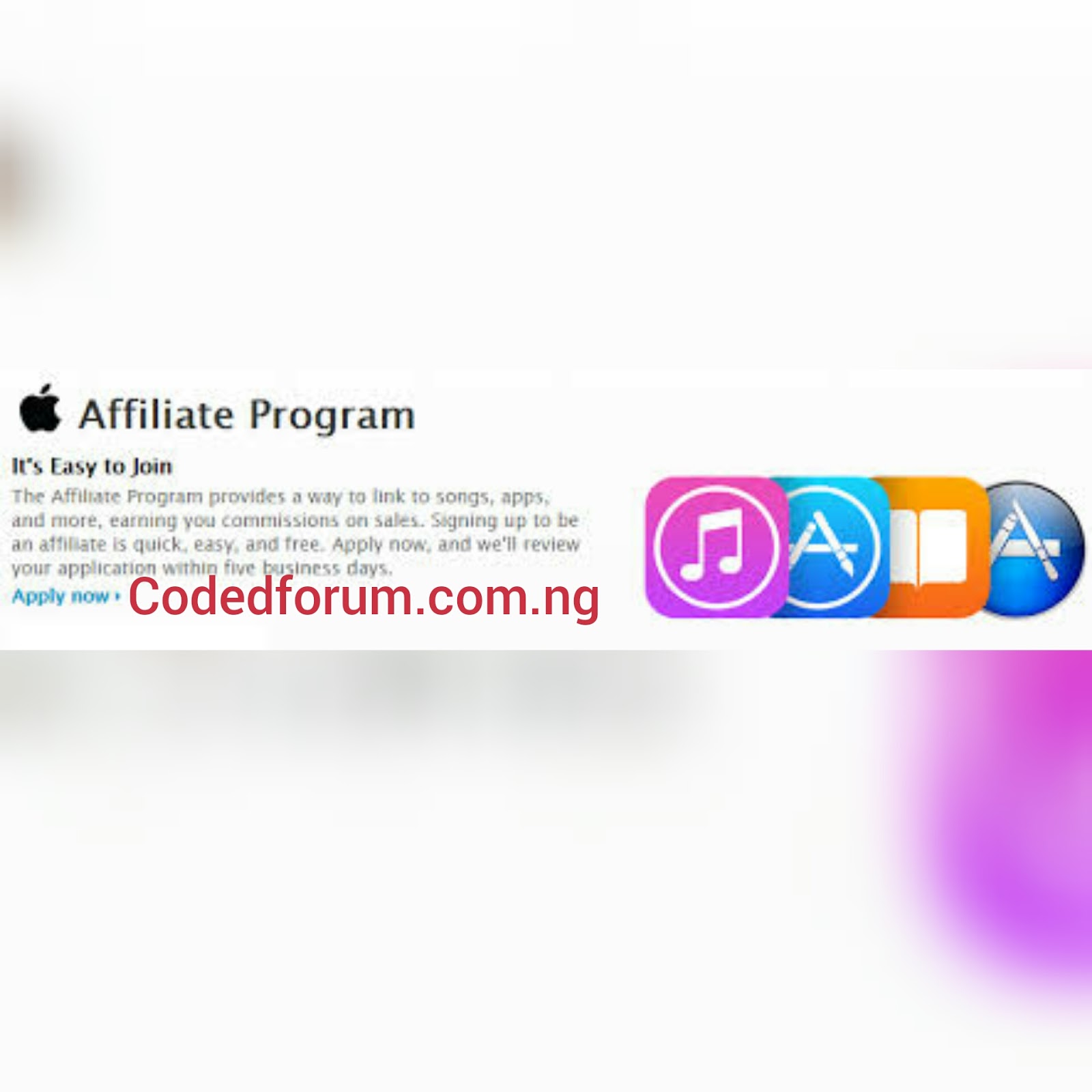 Apple Affiliate Program Introduction And Banner Installation Guide