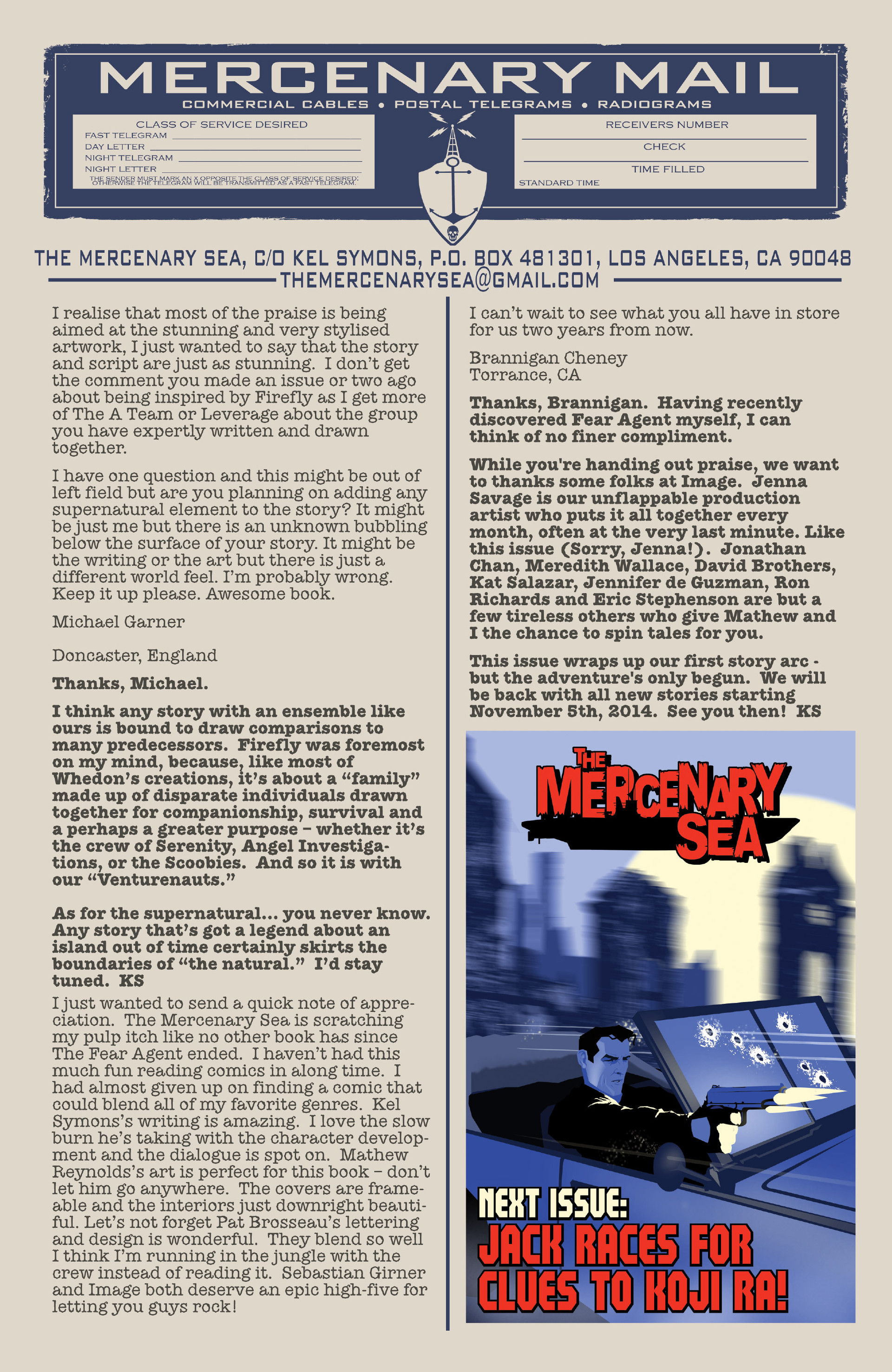 Read online The Mercenary Sea comic -  Issue #6 - 31