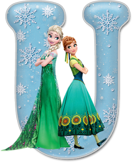 Alfabeto de Frozen Fever con Minúsculas. 