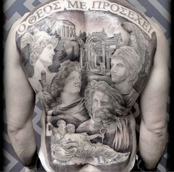Full Back Tattoos