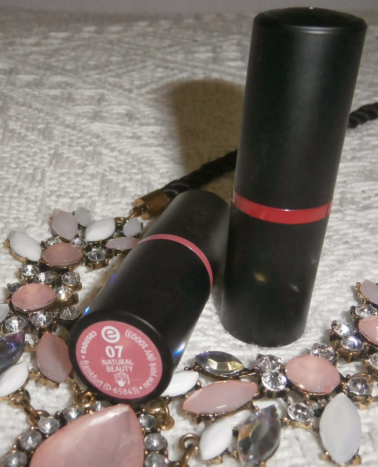 Review | Essence Long Lasting Lipsticks 04 On The Catwalk & 07 Natural  Beauty - Lara\'s Pint of Style