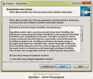 Cara dan Langkah Lengkap Instal Aplikasi Dapodikdas 2013