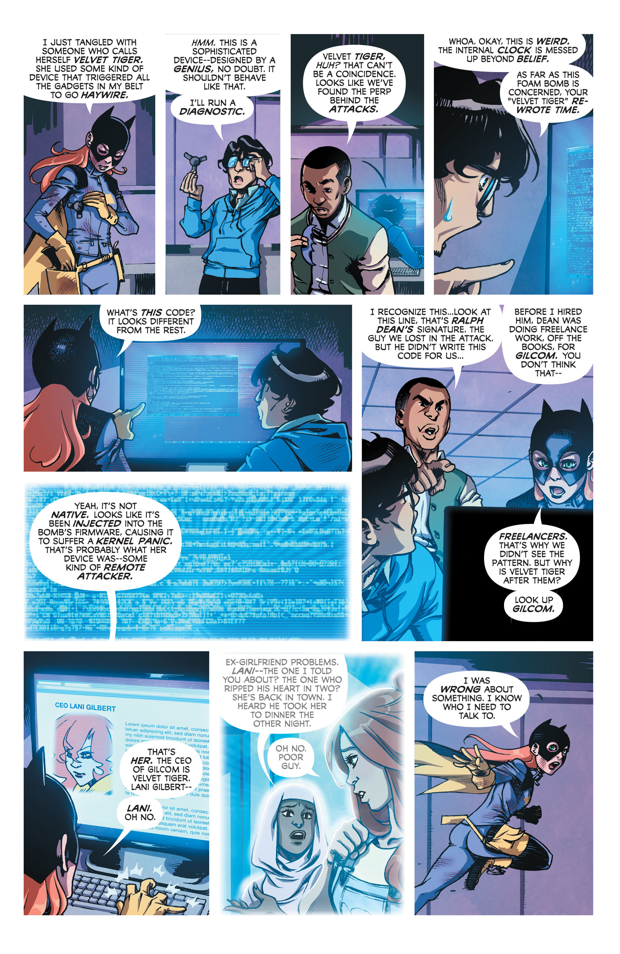 Read online Batgirl (2011) comic -  Issue #44 - 8