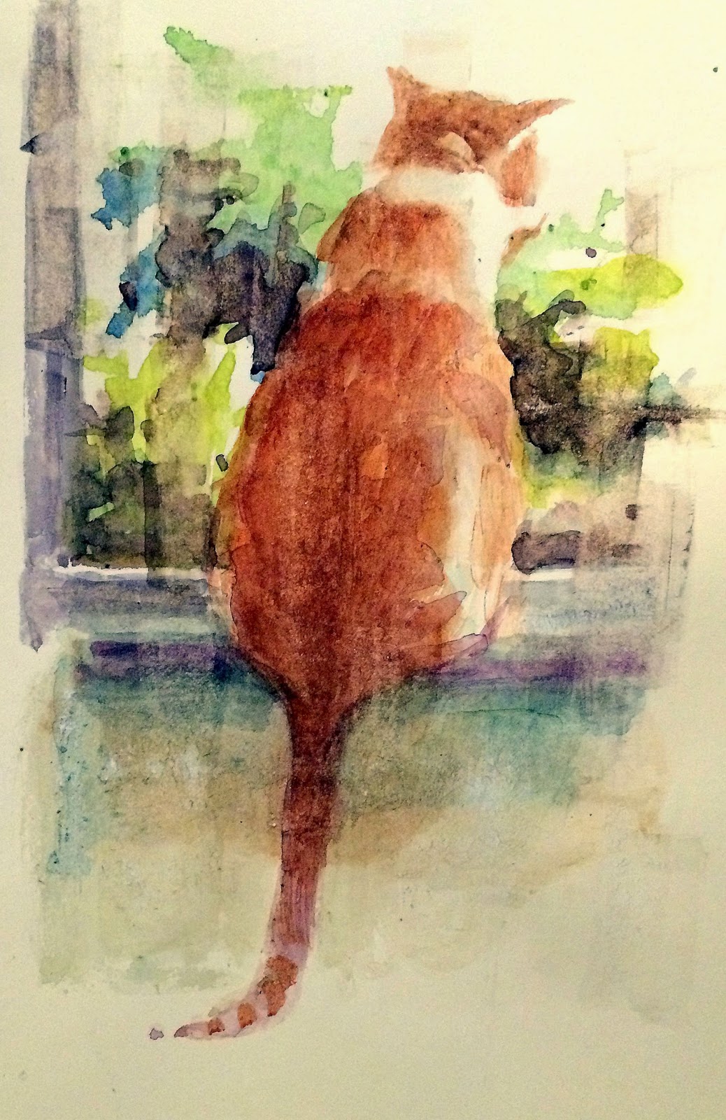 Clara m ford watercolor