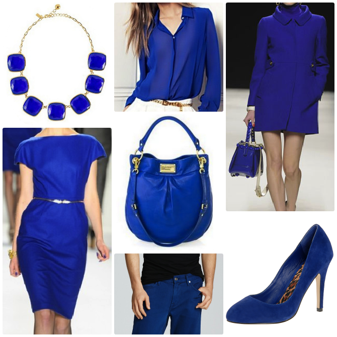 Hue Angles: Cobalt Blue - from runway to road